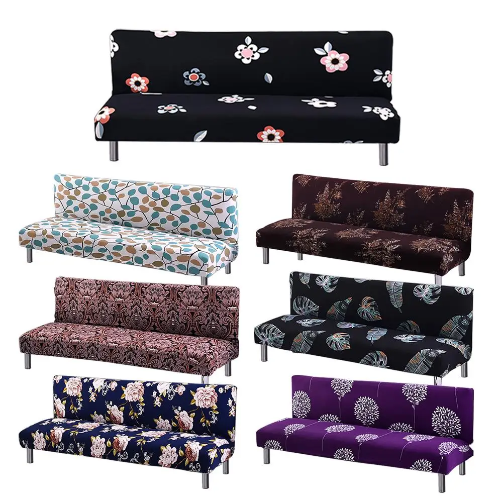 Sofa Cover All-Covered Without Armrest Folding Sofa Bed Universal Cover Sofa Cushion Home Decoration