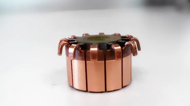 8x23x16mm 12p copper micro motor commutator commutator TP1201B mini gear motor gear motor