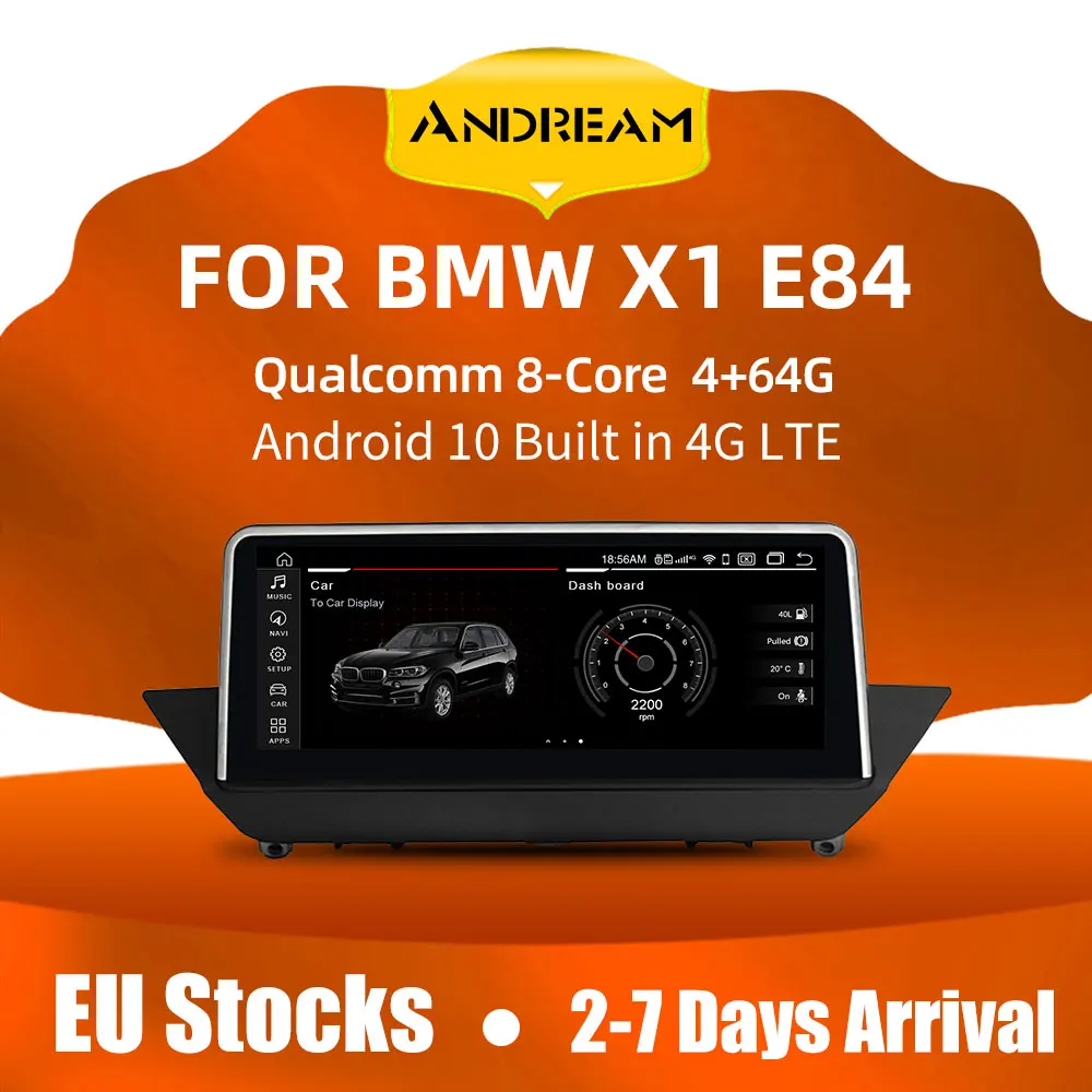 Andream 10 25 &quotIPS Android GPS навигации мультимедийный плеер для BMW X1 E84 2009 2015 CIC радио