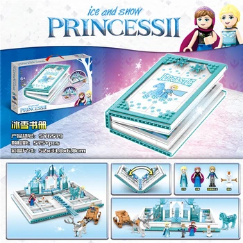 

Princess Elsa's Magical Lce Palace Building Blocks Book keepsake souvenir collector's item Toys gifts