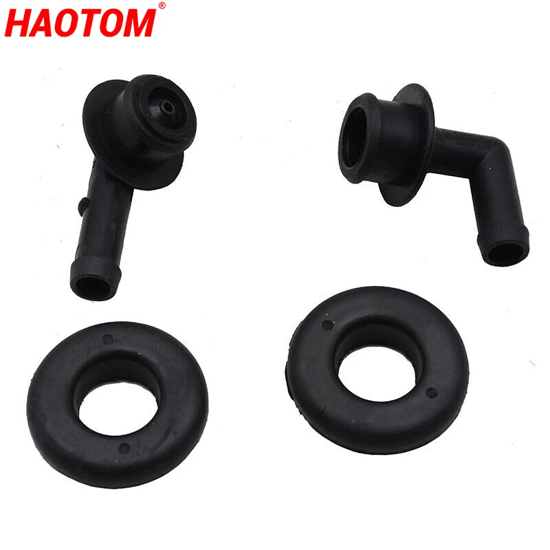 PCV Valve Grommet Seal Set Of 4 2000 2001 2002 2003 2004 Jeep Grand Cherokee 4.0L 53013360AA 2946079
