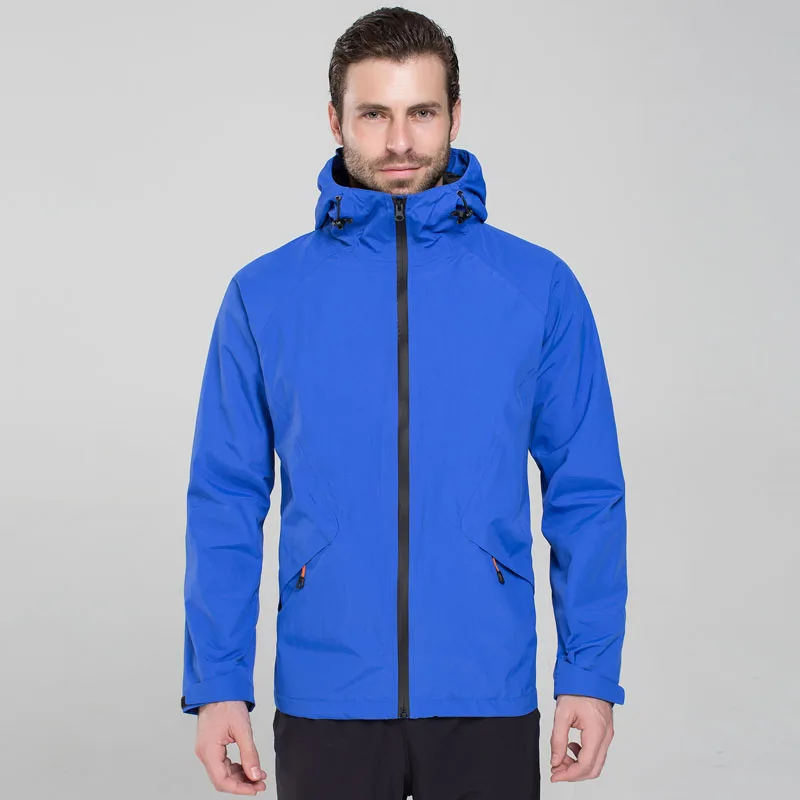 Men Blue NUONEKO походные куртки для женщин и мужчин осенние уличные пальто для рыбалки треккинг спортивная ветровка водонепроницаемая куртка JN02 - Цвет: Men Blue