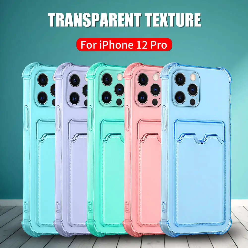 Прозрачный чехол для IPhone 12 Pro противоударный Aifon 11 Max 11Pro 12Pro защитный с мини-слотом