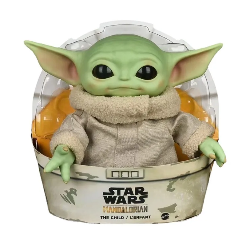 28cm Star Wars Yoda Baby Anime Plush Action Figure Toys Master Dolls For Children Christmas Gifts | Игрушки и хобби