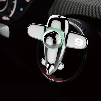 

High-grad Car Air Freshener With LED Ambient Light Fragrance Vent Clip New Car Perfume Refill Auto Decorative Perfume