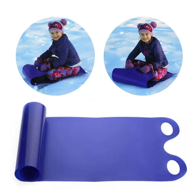US $6.59 Sports Skiing Pad Sled Snowboard Rolling Snow Slider Skiing Board for Children Adult Sledge Snow Ac