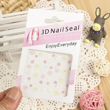 

30pcs/bag Hot Sale Explosion Models Nail Stickers 3D Three-dimensional Small Fresh Nail Art Deco DIY Nail Stickers Decoration