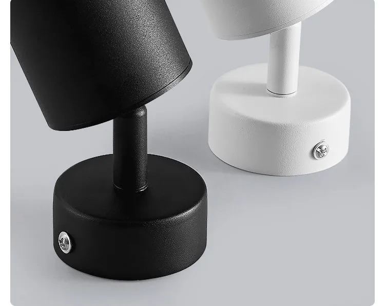 LED明装射灯客厅可调角度聚光灯电视背景墙照画灯家用吸顶轨道灯-淘宝网_28