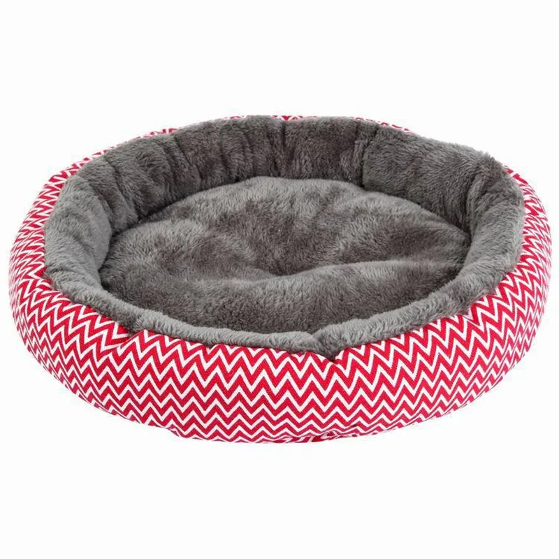 Мягкая собачьи матрасы-лежанки питомник собачка теплый дом зимняя кроватка для домашних животных дом для щенка маленькое покрывало для собаки подушки - Цвет: Pink