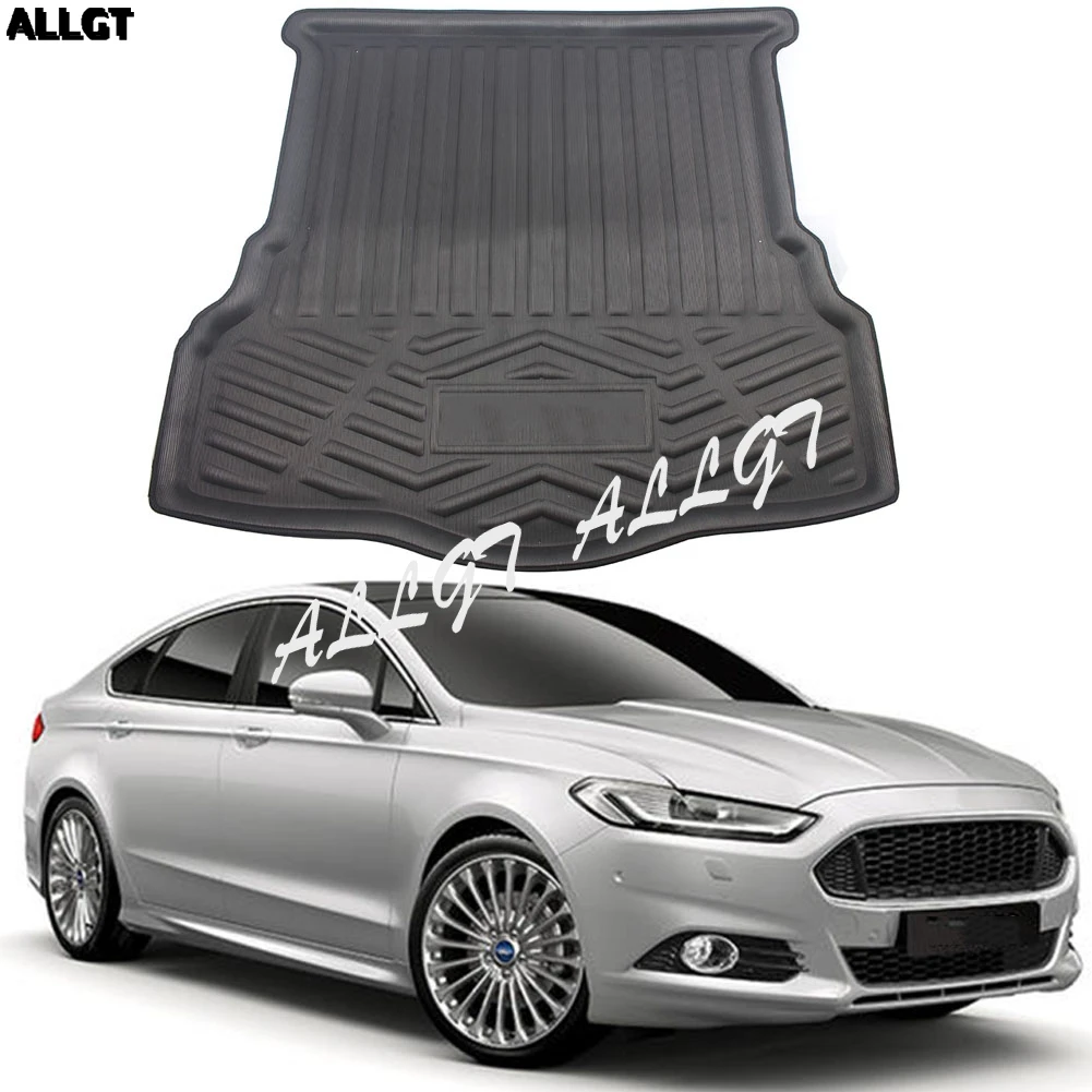 Задняя Крышка багажника коврики для груза защита пола поднос Ford Mondeo 2013 2014 2015 2016 2017