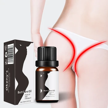 Massage des hanches Massage des fesses huile essentielle agrandissement des fesses huile Cellulite crème raffermissant des seins levage pour les femmes gros fesses 10ML