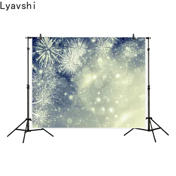 

Lyavshi photography backdrop Shiny fireworks new year eve background photo studio new design camera fotografica