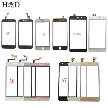 

Touch Screen Panel For BlackView A5 A6 A7 A8 A8 Max Digitizer Panel Front Glass Touch Screen TouchScreen Sensor 3M Glue Wipes