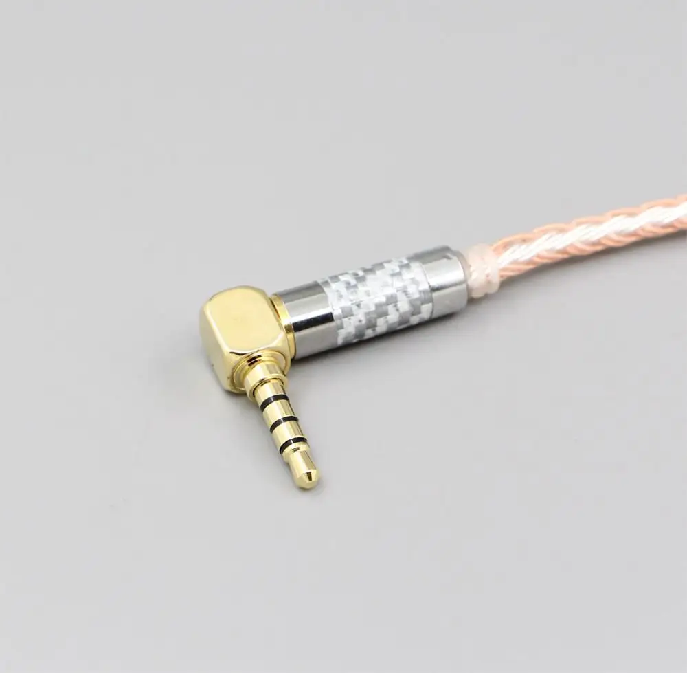 LN006473 2,5 мм 3,5 мм XLR сбалансированный 16 Core OCC серебро смешанные кабель для наушников sony IER-M7 IER-M9 IER-Z1R