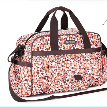 

New Multifunctional Nursing Bag Dot Messenger Bag Mummy Maternity Bag Baby Bags for momwith Stroller Straps for Baby Care