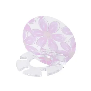 

Disc Multi-card Slot Plastic Toothbrush Holder Toothpaste Storage Hanger Multi-functional Bathroom Storage Rack Holder