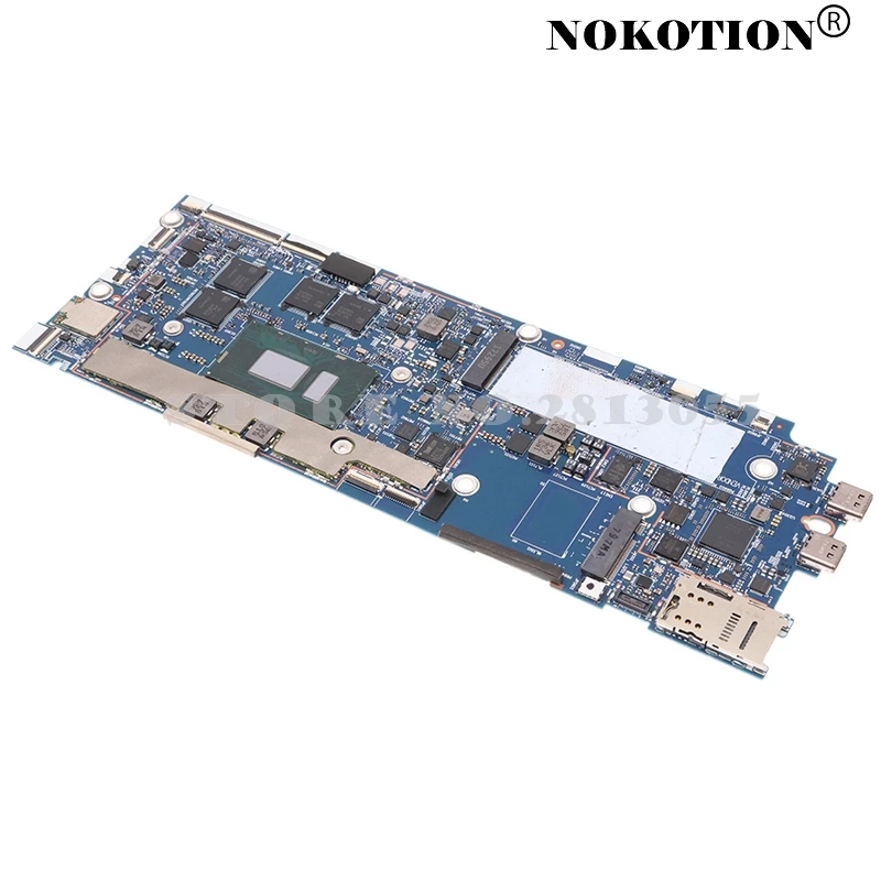 Nokotion 01AW881 01AW880 01AW879 DMX3A NM-B271 For lenovo ThinkPad X1 Tablet Evo Motherboard SR3L8 i7-8650U CPU UHD 620 8G RAM