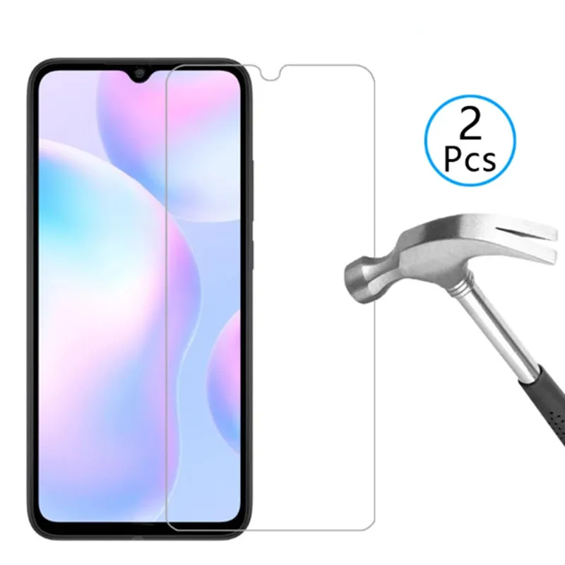 2Pcs For Xiaomi Redmi9A Protective Glass on for Ksiomi Red Mi Redme 9A Smartphone Film xiomi Redmi 9AT 9a 9C NFC Tempered | Мобильные