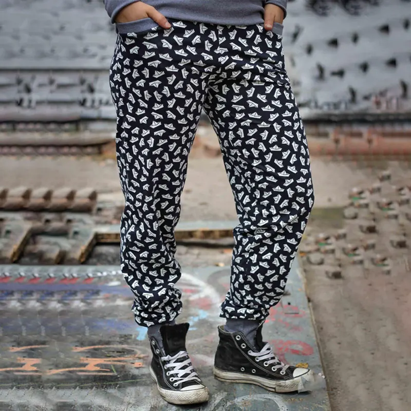 

2020 Autumn And Winterr Women Boat Printed Cozy Jogging Pants Casual Long Sports Trousers Printed Cozy Jogging Pants