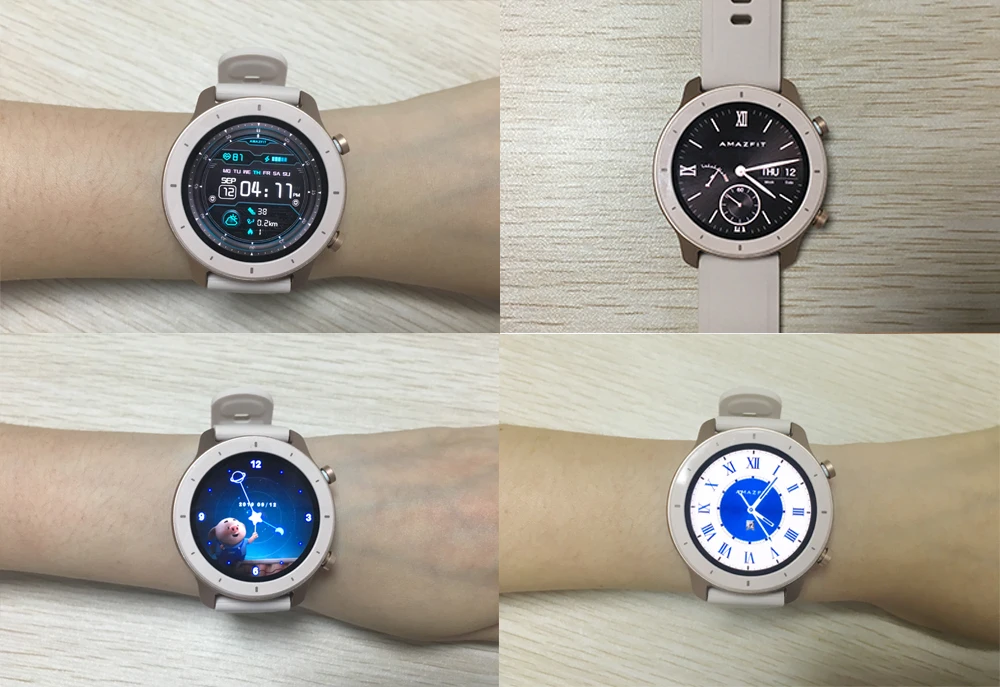 Глобальная версия Amazfit GTR 42 мм Смарт-часы AMOLED дисплей 5ATM женские и мужские умные часы gps и ГЛОНАСС BT5.0 для Xiaomi Phone IOS