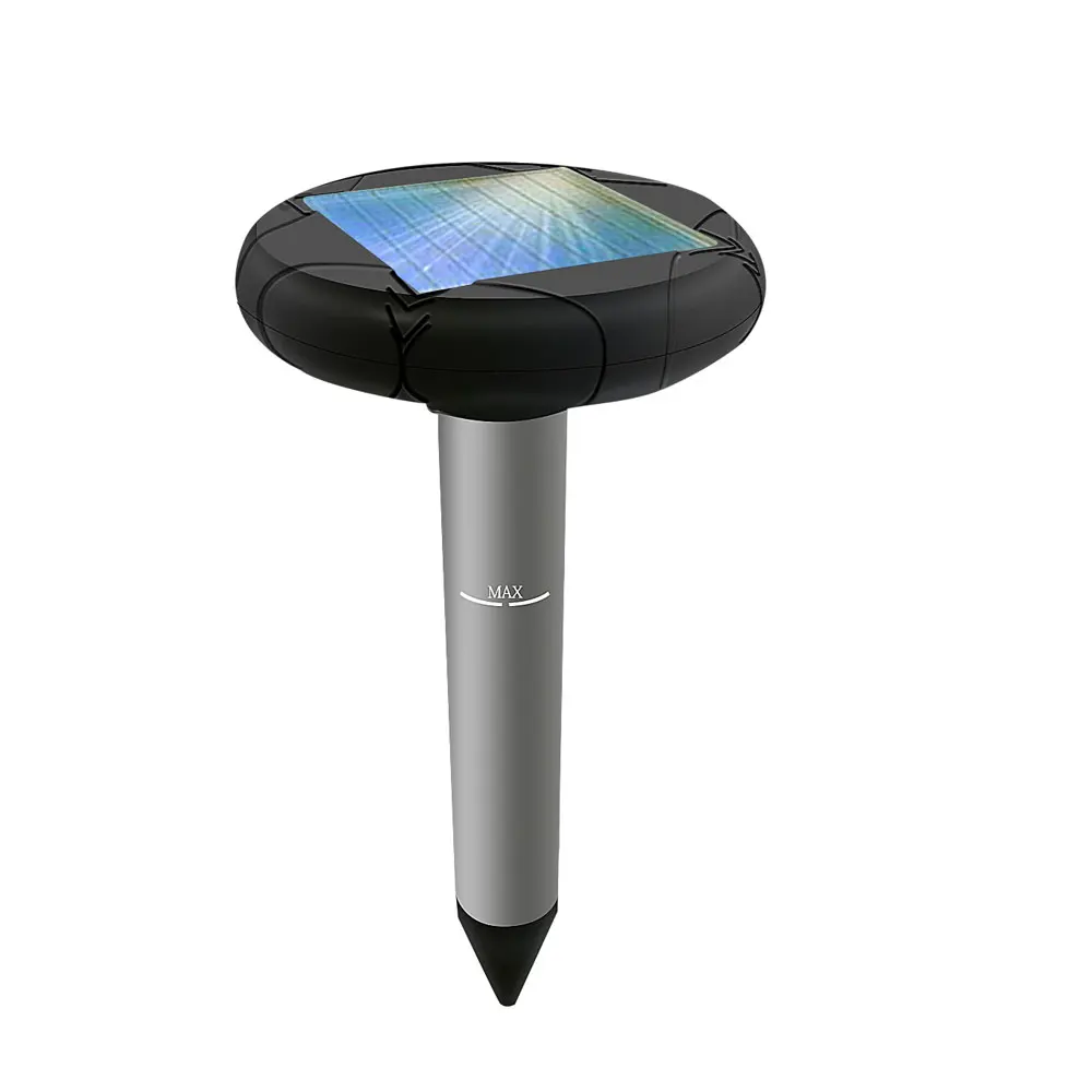 1.2V 800MAH Ultrasonic Snake Repeller 400-1000（HZ) Garden Insect Outdoor Rodent Control Solar Power Repeller Electronic Animal