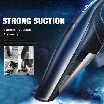 

Interior Suction Strong Clean Dry Wet Car Vacuum Cleaner Pet Hair Dust Collect Handheld Mini High Power Home Wireless Auto