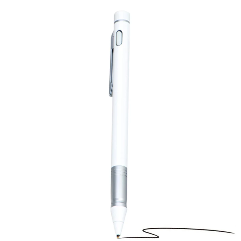Емкостный стилус, пресс-ручка, экранный карандаш, портативный, высокая точность, 1,45 мм, активная ручка для планшета, стильная покраска, перезаряжаемая для приложения
