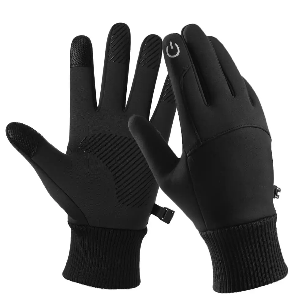 Зимние перчатки для велоспорта, водонепроницаемые теплые перчатки для мужчин и женщин, подходят для занятий спортом, бега, вождения, пешего туризма, альпинизма, теплые перчатки