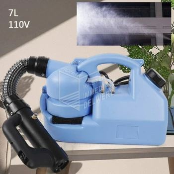 

disinfecting fog machine 7L stock air sanitizing electric sprayer portable disinfection ulv cold fogger machine