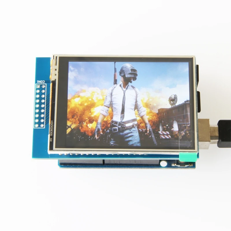 AABB-2.8 дюймовый TFT lcd цветной дисплей модуль 320X240 с контактной панелью для Arduino NUO MEGA 2560 платы