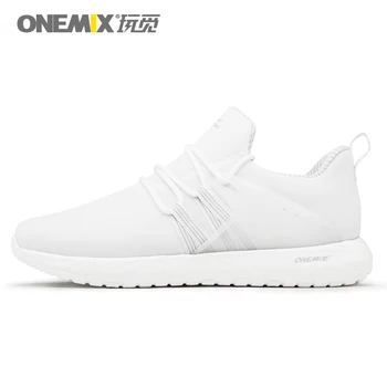 

ONEMIX Women Tennis Shoes Men Casual Shoes Lightweight Slip-on Design Sneakers 2019 Technology Cushioning Running Trainers