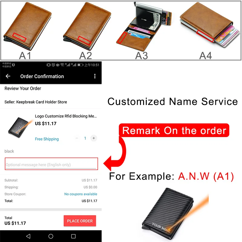 2021 Новый Rfid карты зажим для денег кошелек кожаный мужской тонкий мешок Кошелек