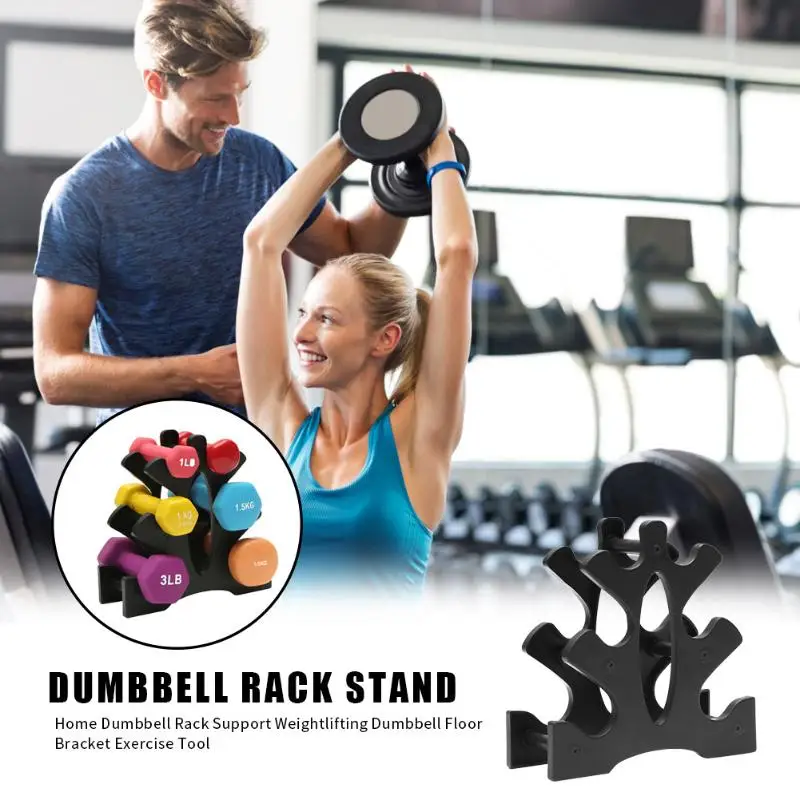 Dumbbell Rack Stand for Gym Home Fitness Workout Training Holder Accessories 