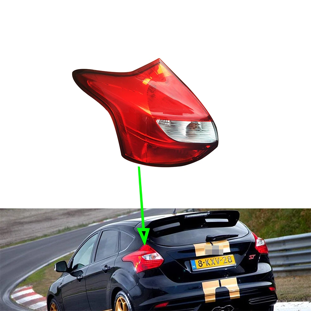 Задний фонарь для Ford Focus Хэтчбек 2012 2013 2014 автомобиля задний светильник сигнала