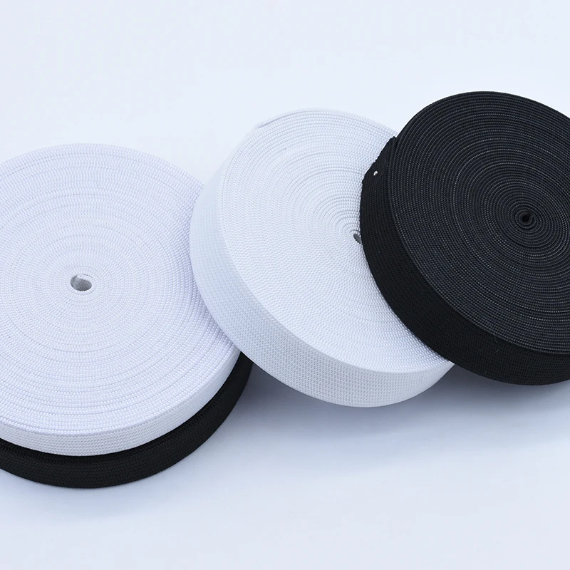 10-50 мм 1-5 м белая черная резинка DIY ремесла Швейные аксессуары для брюк ткань спандекс эластичная лента тесьма для одежды