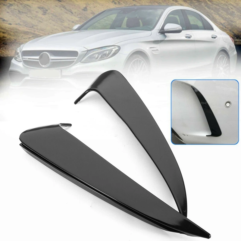 Rear Bumper Apron Spoiler Canard Air Vent Cover Trim for Mercedez Benz W205 C43 C63 AMG 2 Door Coupe 2017-2019 | Автомобили и