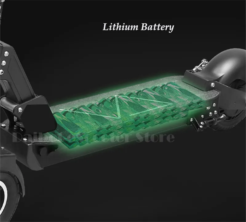 Daibot 3 Wheel Electric Scooter With Seat Electric Scooters 8 inch 400W 36V500W 48V Folding Electric Skateboard For Adults      (12)