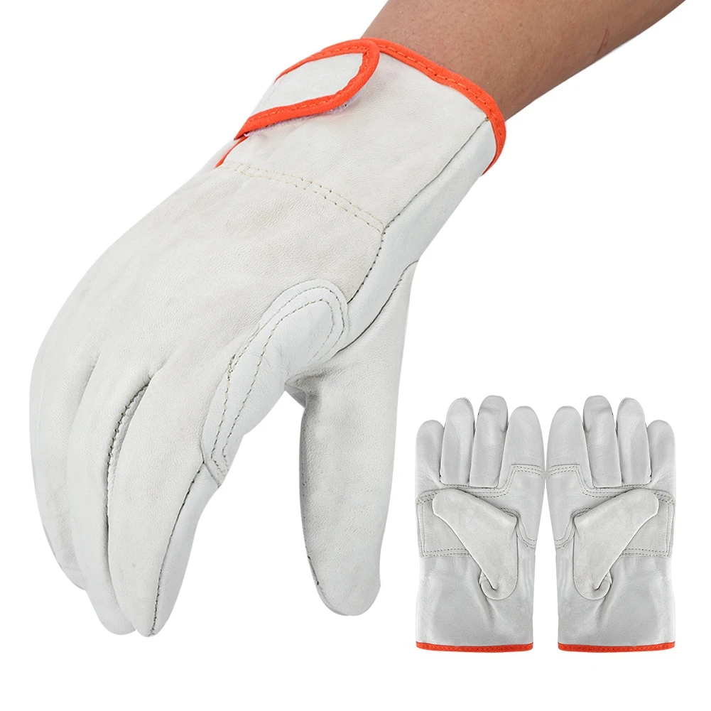 Анти-износ тепло защитные перчатки антистатические гибкие перчатки ESD овечья кожа сварочные перчатки защитные аксессуары