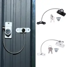 Прочный оконный ограничитель безопасности, дверной ограничитель для детей, дополнительная защита, аппаратная система для дома, противоугонные аксессуары