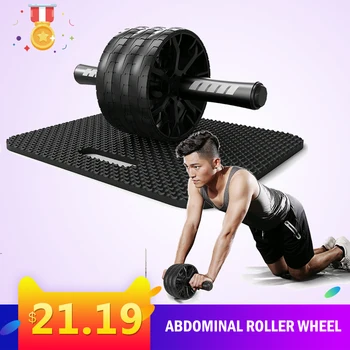 

Rueda Abdominal Fitness Roller Gym Home Gym Fitness Workout Exercise Equipment Roller Wheel Home Trainer abs Trainer ab Roller