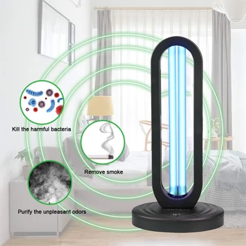 

Germicidal Light UVC 38 W Fridge Deodorizer Air Sanitizer Purifier Odor Eliminators for Rooms Cabinets Wardrobe
