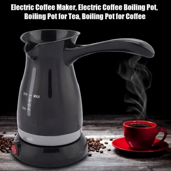 

hot sale 250Ml Electric Coffee Maker Tea Espresso Mini Coffee Machine Portable Coffee Pot Food Grade Coffee Kettle for Gift Soni