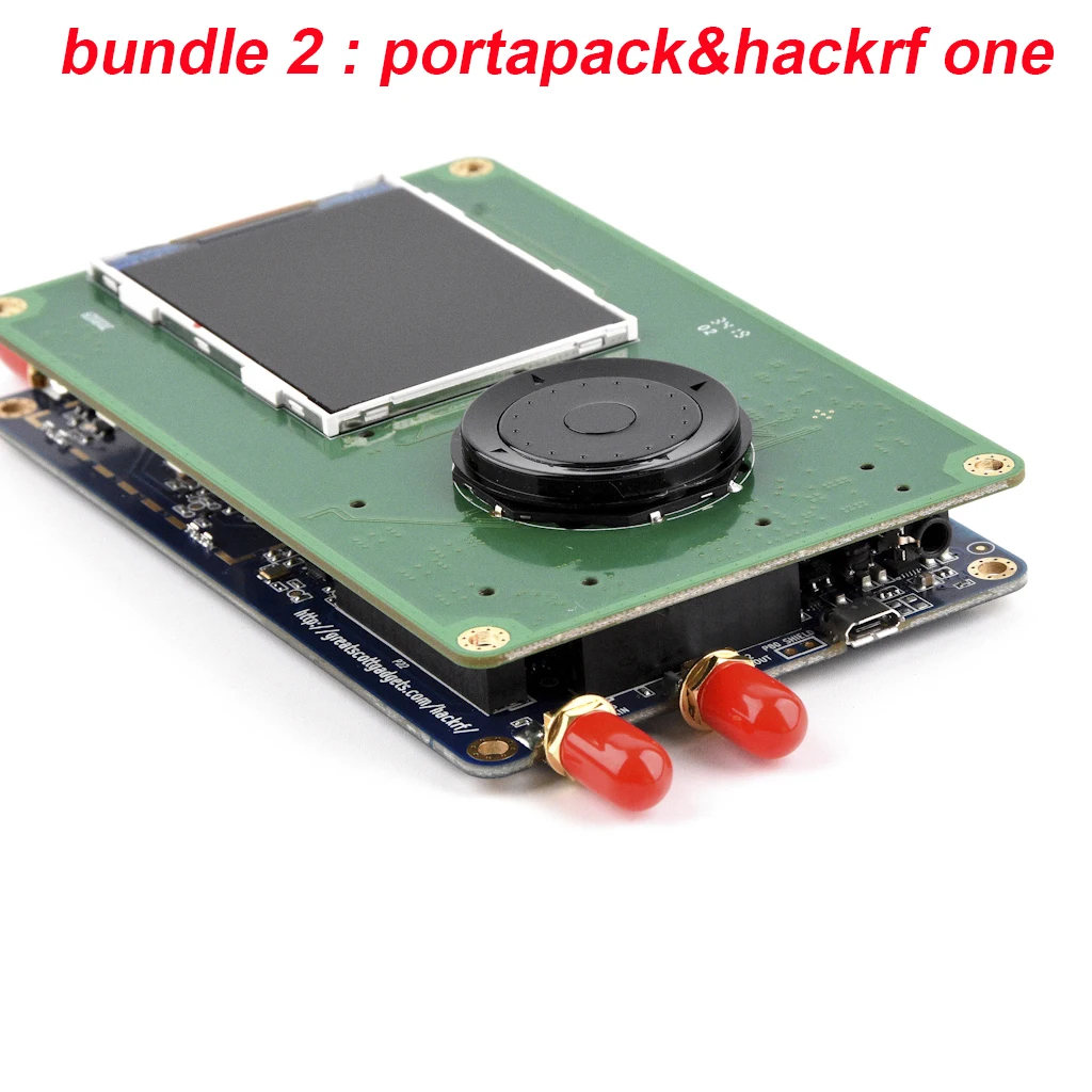 PortaPack для HackRF One SDR программное обеспечение определяется Радио 1 МГц до 6 ГГц Материнская плата макетная плата комплект с portapack