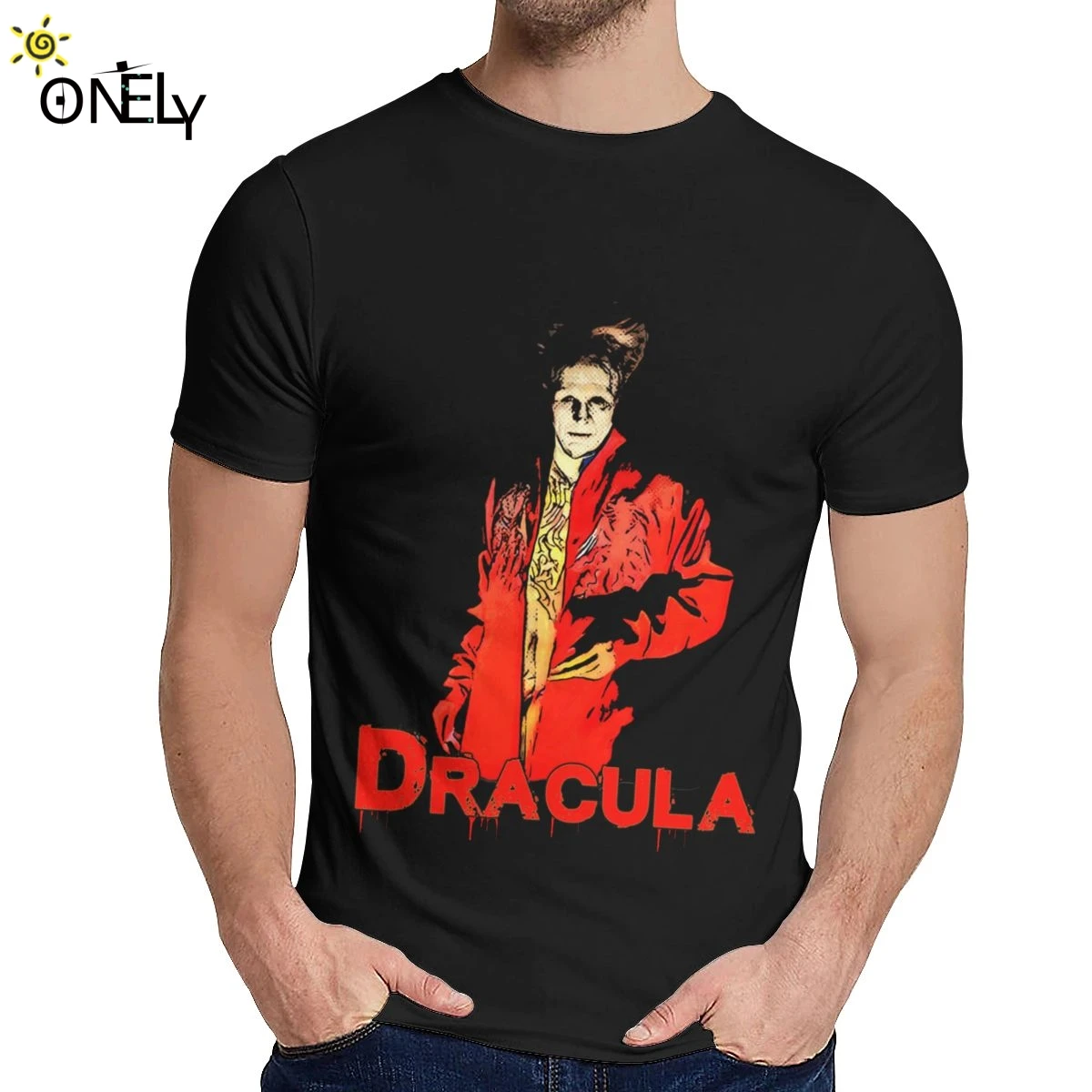 Hot Sale Dracula Film Homme T Shirt For Unisex Slim Organic Cotton Clothes O-neck | Мужская одежда