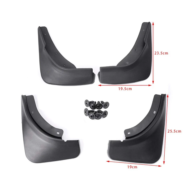 para VW Passat B7 2011-2014, Mudguard Acessórios Do Carro, 4Pcs