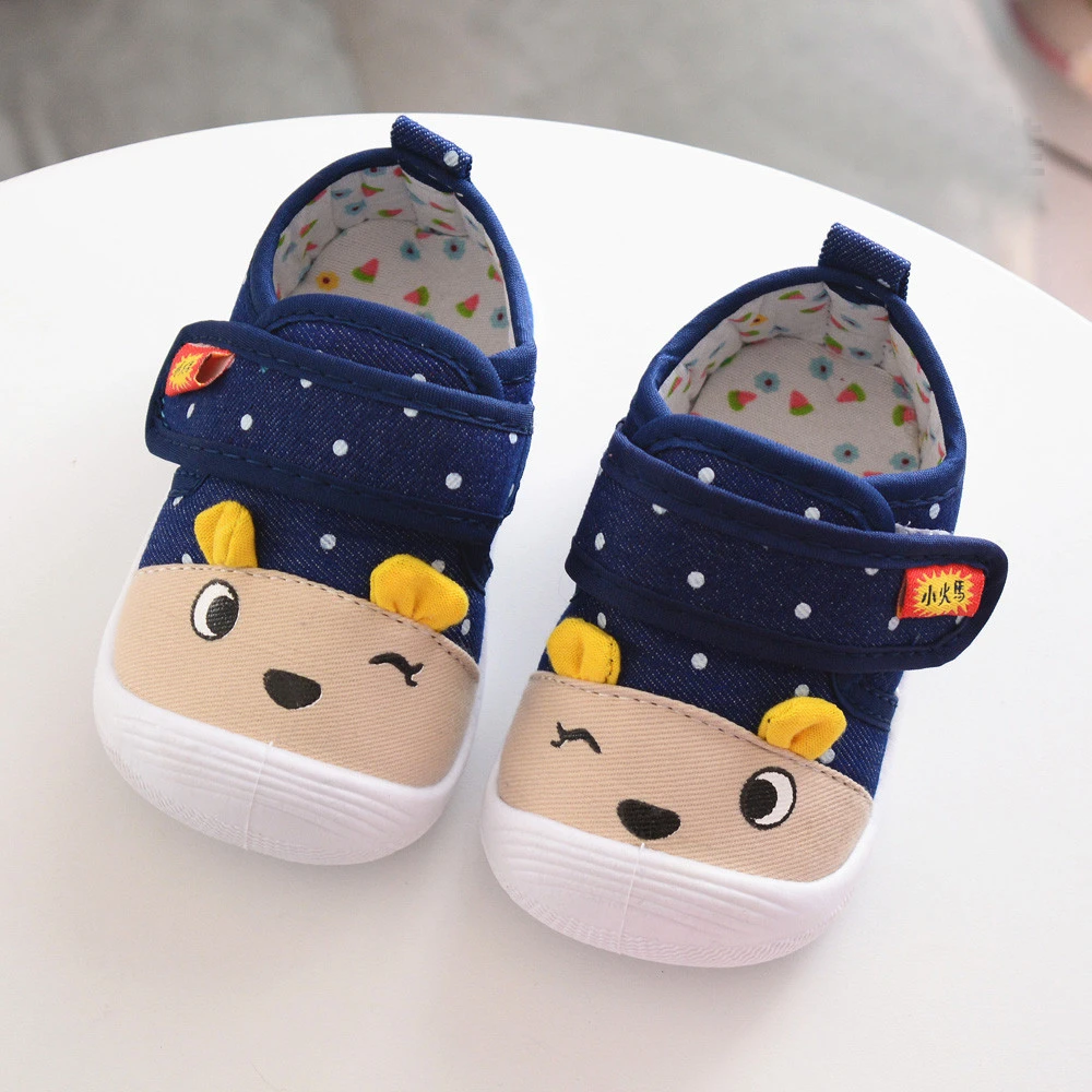 Infant Kids Boys Girls Cartoon Anti slip Shoes Sole Squeaky Sneakers babyslofjes chaussures fille|First Walkers| - AliExpress