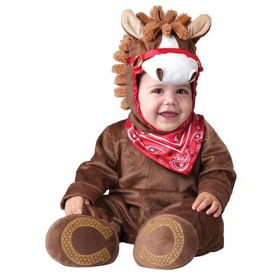 Милый детский костюм Санта-Клауса; комбинезон с длинными рукавами для маленьких мальчиков и девочек; зимняя одежда для новорожденных; Детский комбинезон; комплект - Цвет: Like the picture