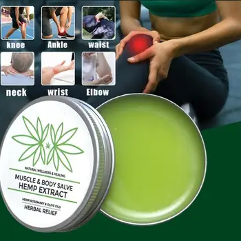 

Muscle Relief Cannabis Cream Hemp Extraction Makes Pure Hemp Cream Balm Effective Relief Muscle Pain and Anti-acne and Skin Care
