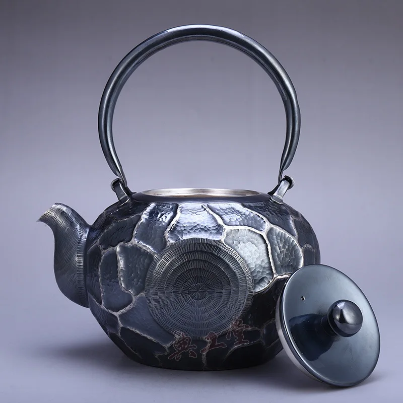 

Teapot, stainless steel teapot, silver teapot, hot water teapot, teapot 1000ml water, kung fu tea set.