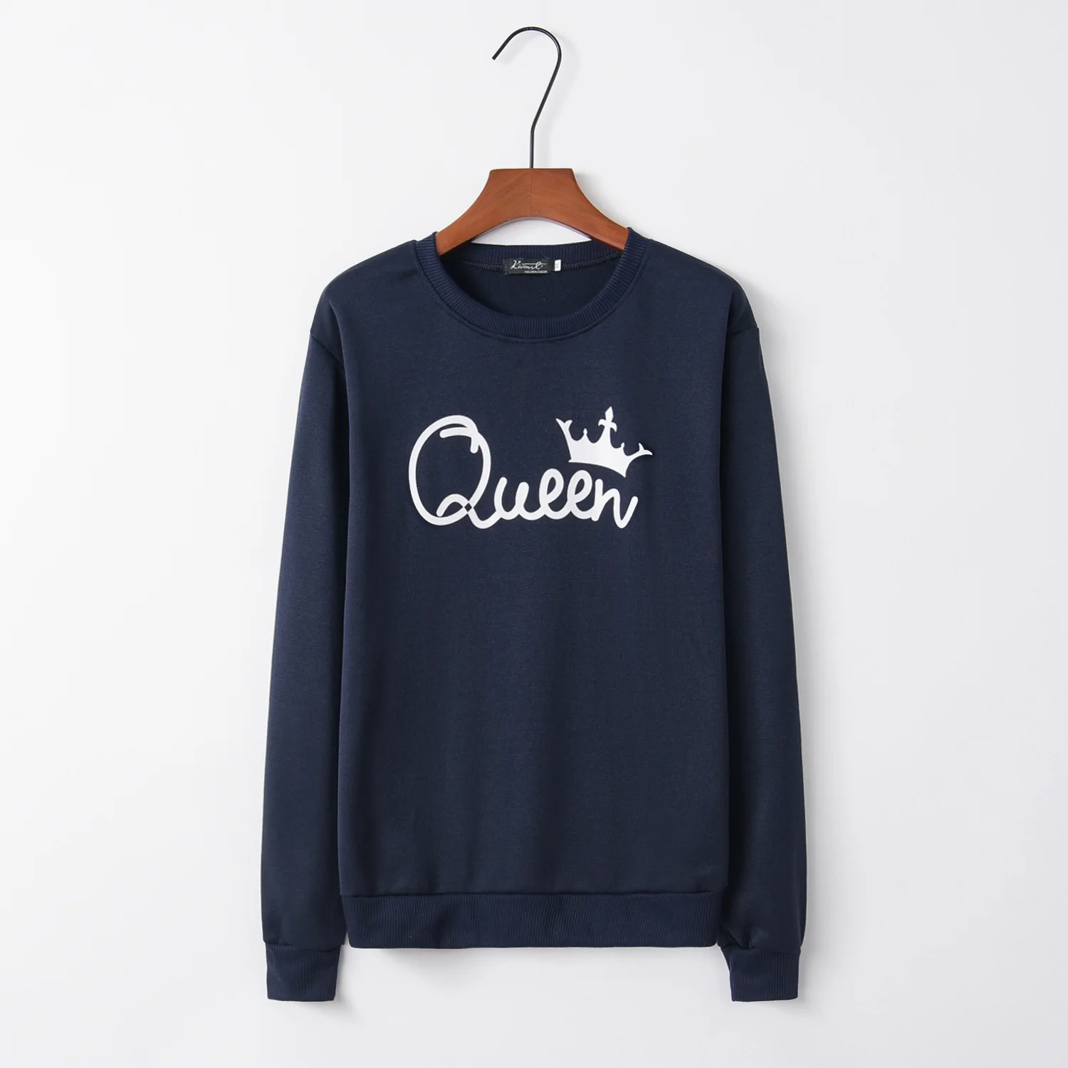 С принтом queen Red 2020 новый дизайн распродажа толстовки женские повседневные Kawaii